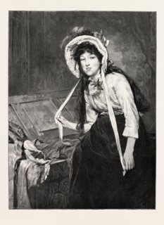 BORROWED PLUMES, BY ALF J. JOHNSON, 1893 engraving