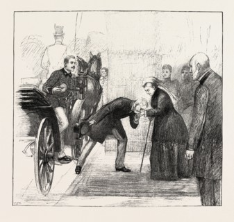 VISIT OF THE KING OF ITALY AND THE DUKE OF AOSTA TO QUEEN VICTORIA AT FLORENCE, ITALY, 1893