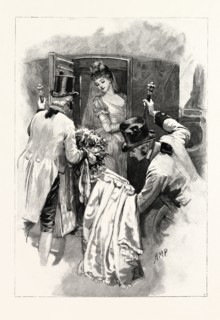 HER MAJESTY'S DRAWING ROOM, AFTER THE PRESENTATION, AT BUCKINGHAM PALACE, LONDON, UK, 1892