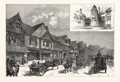 NEWPORT CASINO. DRAWN C. GRAHAM