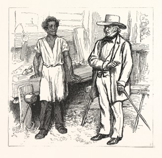 YOU ARE WADING THROUGH DEEP WATERS, BOY, AINT YOU ?" ALABAMA, US, USA, AMERICA, UNITED STATES,
