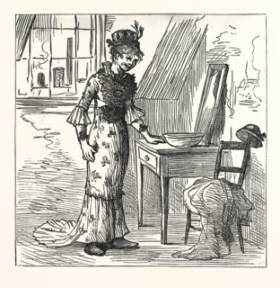 CAME TO NEW YORK A POOR EXILE OF ERIN. "Bedad, it's well worth working six months a costhume this