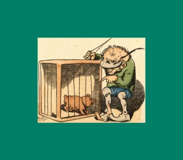 Schnaken and schnurren, 1866, Mosquitoes and purring, Wilhelm Busch, 1832 - 1908, German artist,