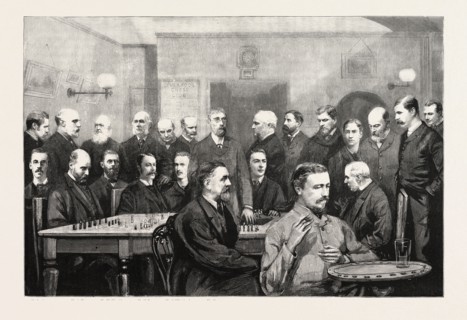 THE INTERNATIONAL CHESS CONGRESS: SOME OF THE CHIEF MEMBERS OF THE LIVERPOOL CHESS CLUB; Mr.