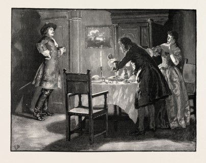 URITH: A TALE OF DARTMOOR, BY S. BARING GOULD, 1890 engraving