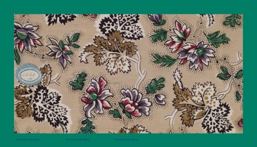 French fabrics; first half of the nineteenth century; 1800; 1810; 1820; 1830; 1840; 1850
