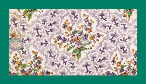 French fabrics; first half of the nineteenth century; 1800; 1810; 1820; 1830; 1840; 1850