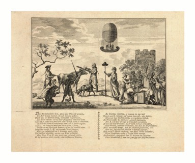 Dees Nederlandsche Koe, altoos Waereld-grooten, Dutch political cartoon about the partitioning of