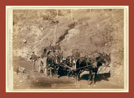 The U.S. Paymaster and Guards on Deadwood road to Ft. Meade, John C. H. Grabill was an american