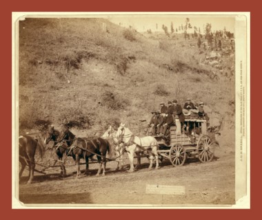 The Last Deadwood Coach. Last trip of the famous Deadwood Coach, John C. H. Grabill was an american