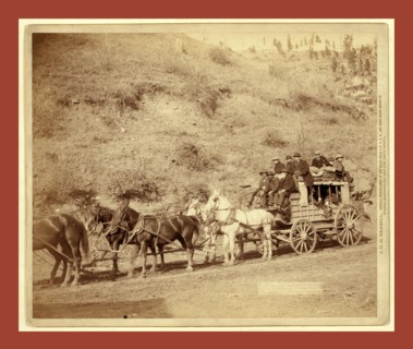 The last Deadwood Coach. Last trip of the famous Deadwood Coach, John C. H. Grabill was an american