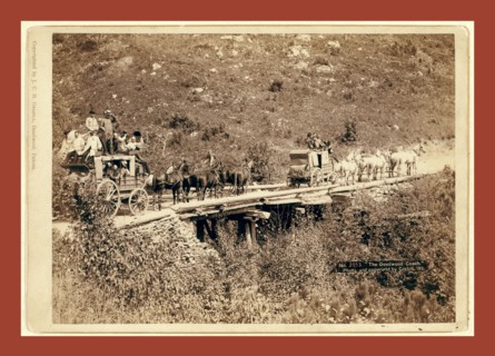 The Deadwood Coach, John C. H. Grabill was an american photographer. In 1886 he opened his first