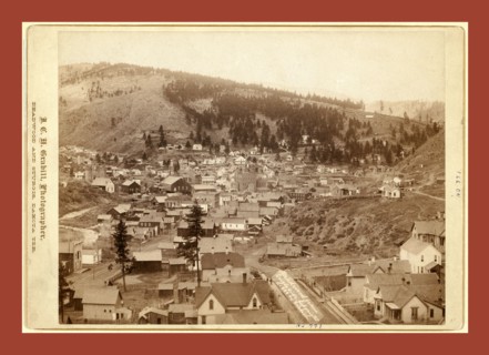 Deadwood, [S.D.] from Engleside, John C. H. Grabill was an american photographer. In 1886 he opened
