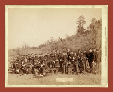 Company C, 3rd U.S. Infantry near Fort Meade, So. Dak., John C. H. Grabill was an american