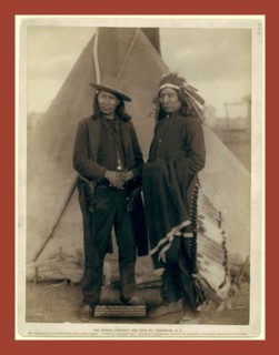 Red Cloud and American Horse. The two most noted chiefs now living, John C. H. Grabill was an