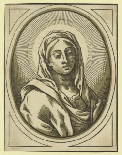 Head of the Virgin, between 1630 and 1655, Coriolano, Bartolomeo, approximately 1599-approximately
