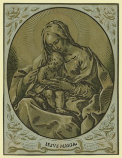 The Virgin and Child, between 1630 and 1655, Coriolano, Bartolomeo, approximately