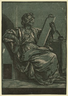 Sibyll holding a tablet, between 1630 and 1655, Coriolano, Bartolomeo, approximately