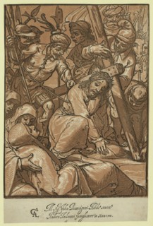 Christ carrying the cross, Andreani, Andrea, approximately 1560-1623