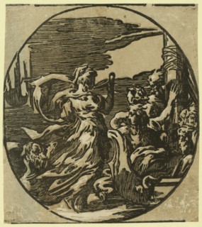 Circe, dating from between 1500 and 1530, Carpi, Ugo da, 1480-approximately 1532