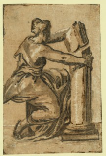 Fortitude, between 1500 and 1610, Carpi, Ugo da, 1480-approximately 1532