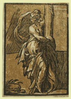 Fortitude, between 1530 and 1550, Trento, Antonio da, approximately 1508-approximately 1550,