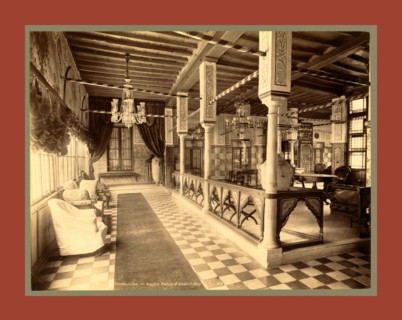 Constantine, Former Palace of Ahmed Bey, Algiers, Neurdein brothers 1860 1890, the Neurdein