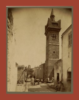 Tebessa Mosque Street Caracalla, Algiers, Neurdein brothers 1860 1890, the Neurdein photographs of