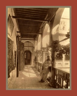 Algiers Gallery, a Moorish house, Neurdein brothers 1860 1890, the Neurdein photographs of Algeria