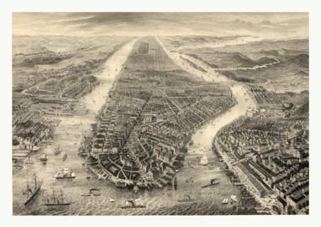 New York engraved by R. Kupfer, N.Y. circa 1867, US, USA, America
