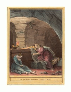 Martin Marvie after Jean-Baptiste Oudry (French, 1713 - 1813 ), La matrone d'Ephese (The Matron of