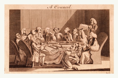 A council, England, 1770, the Privy Council, or that portion of it which was known to include the