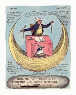 Sublime and beautiful reflections on the French revolution, or the man in the moon at large,
