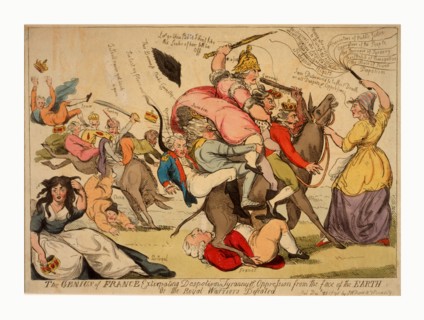 The genius of France extirpating despotism tyranny and oppression from the face of the earth Or the