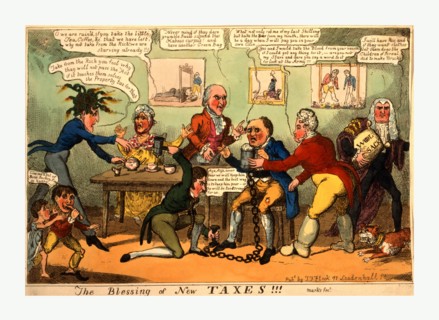 The blessing of new taxes!!! Engraving