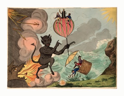 To his royal highness Fredrick Duke of York, this plate of Satan holding th prepondrence of power