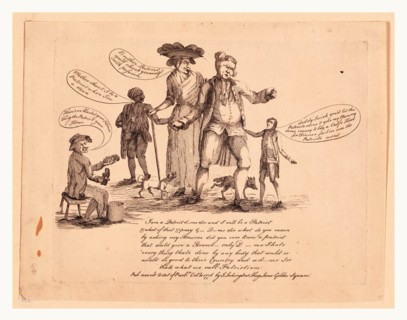 I am a Patriot d- me Sir and I will be a Patriot ..., [London], 1776 Oct., Charles James Fox, an
