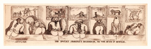 Affairs. The sweet prospect behind us, or The outs in office, Dent, William, active 1783-1793,