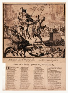 Arlequin sur l'Hippogryphe a la croisade Lojoliste Armee van den heylige lingue voor der jesuiten