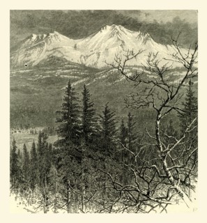 Mount Shasta, USA, 1891