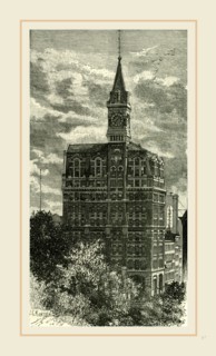 Office of the New York Tribune, 1891, USA
