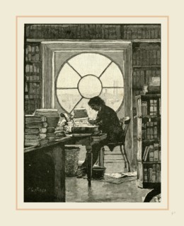 Washington, the Library of the White House, 19th Century