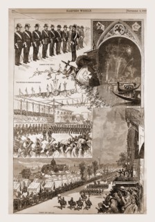 THE KNIGHTS TEMPLAR AT CHICAGO-CAMP DE MOLAI AND OTHER SCENES.-FROM SKETCHES BY FRANK H. TAYLOR,