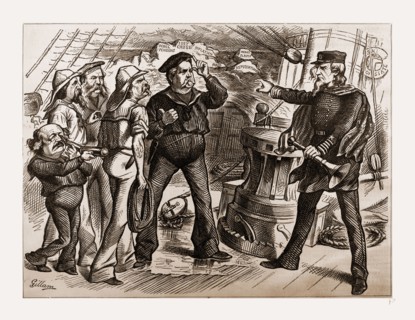 " NOT A FIT PARTY TO TRITST."â€îU. S. GRANT, AUGUST 28, 1880, 19th century engraving, USA, America