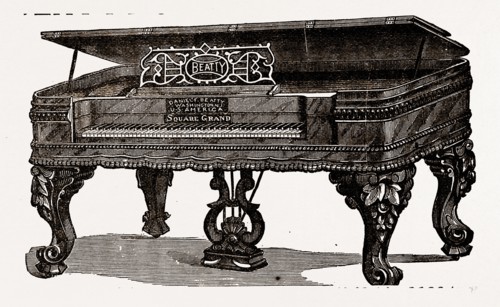 Beatty's Pianos, My price for this instrument boxed & delivered on board cars at $ 297.50