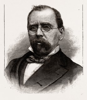 WILLIAM R. GRACE, MAYOR-ELECT OF NEW YORK, 1880, 19th century engraving, USA, America
