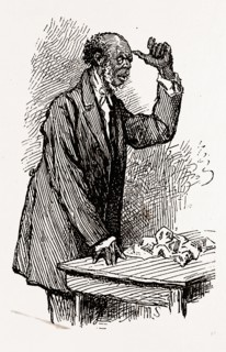 GEORGIA, " DAR, NOW I HAD A THOUGHT.", 1880, 19th century engraving, USA, America