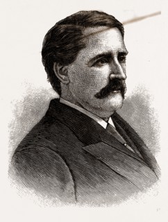 THE HON. T. T. CRITTENDEN, GOVERNOR-ELECT MISSOURI, 1880, 19th century engraving, USA, America
