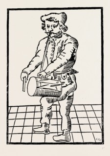 RICHARD TARLETON, THE ACTOR, UK, 19th century engraving