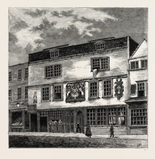 THE FORTUNE THEATRE, 1811, London, UK, 19th century engraving